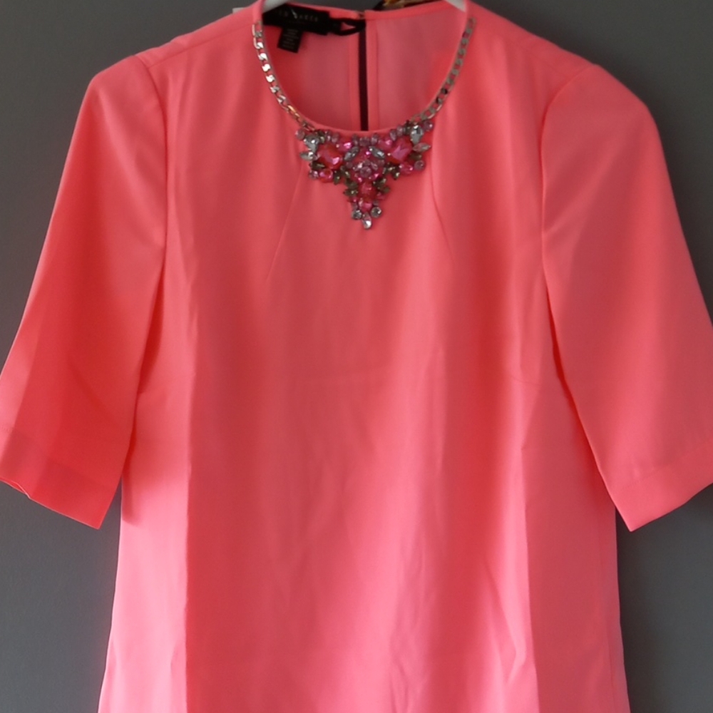 Ted Baker NWT bejeweled top